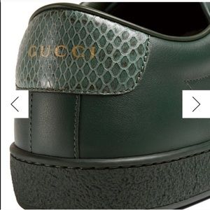 Limited Edition-Gucci Ace Sneakers size 8G* (US9)